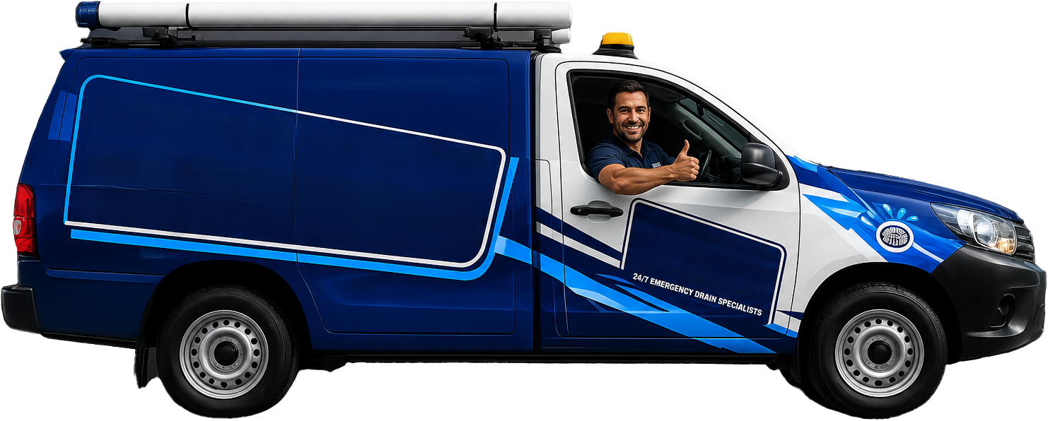 Camden Blocked Drains service van